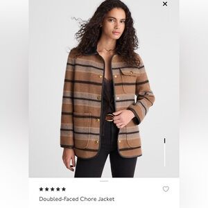 Madewell double faced chore Jacket